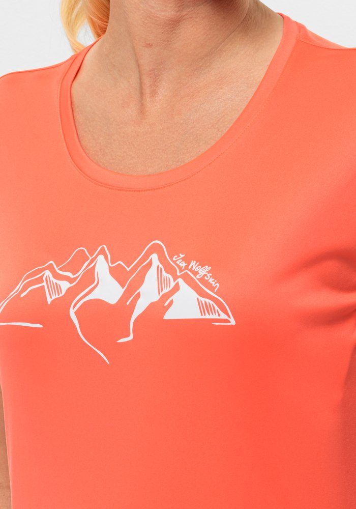 Jack Wolfskin T-Shirt PEAK W T GRAPHIC