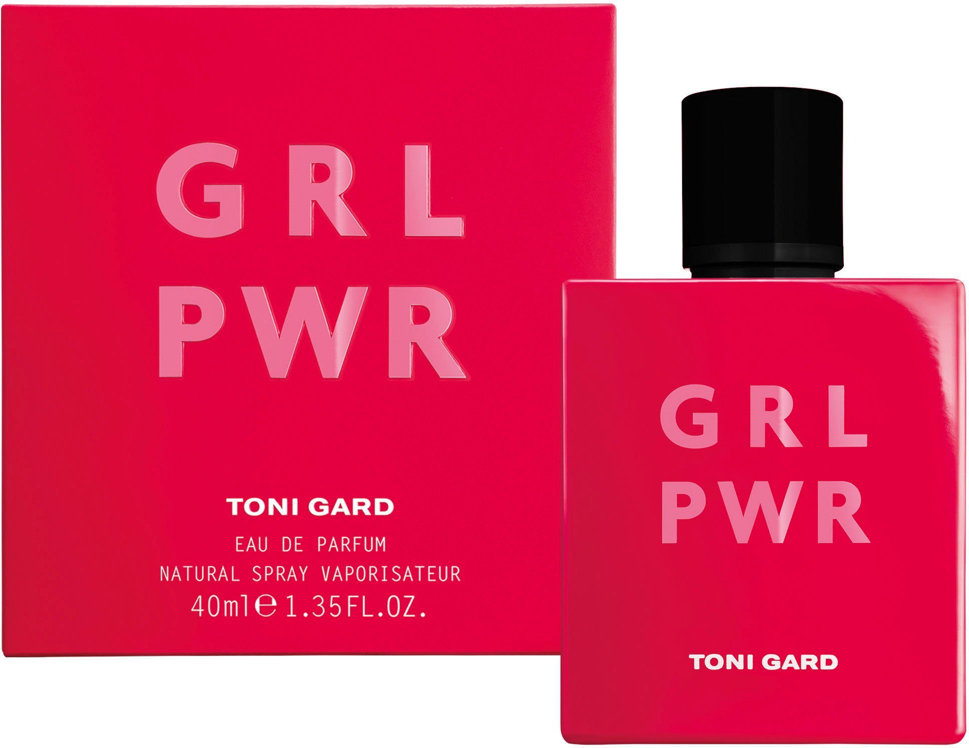 TONI GARD Eau de Parfum GRL PWR - Eau de Parfum 40 ml, 1-tlg.,  Langanhaltender Duft