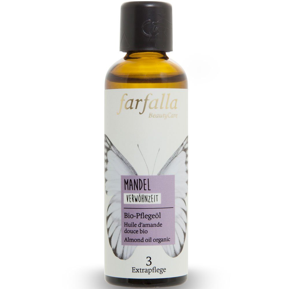 Farfalla Essentials AG Körperöl Mandel Bio-Pflegeöl, 75 ml