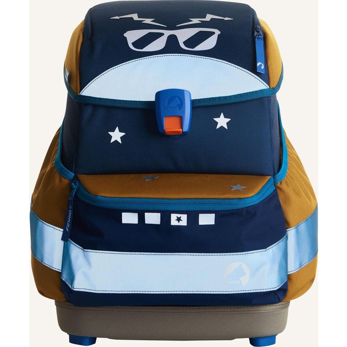 Finkid Kinderrucksack Buddy EKO Smart, Nachhaltiger und wasserdichter Kinder-Rucksack mit durchdachter