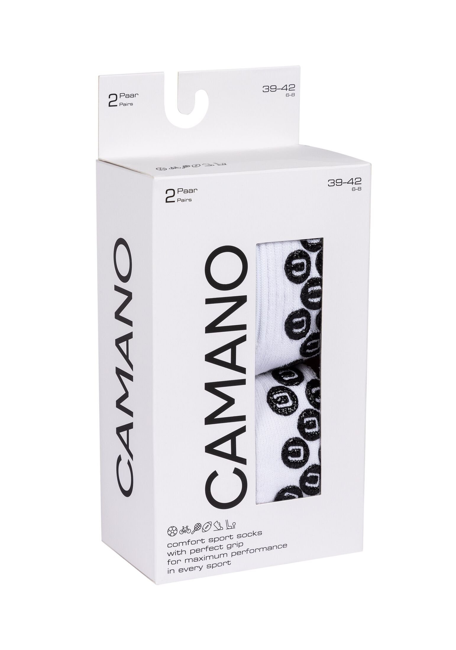 Camano Sportsocken Sportsocken mit Grip Extrastark Anti Rutsch Fußballsocke günstig online kaufen
