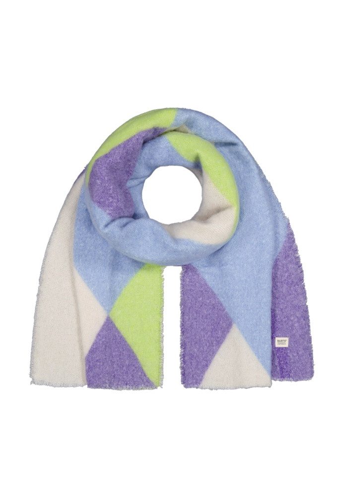 Barts Strickschal Barts Taats Scarf Weicher Schal mit Farbblockmuster 1707 Gr. one-size