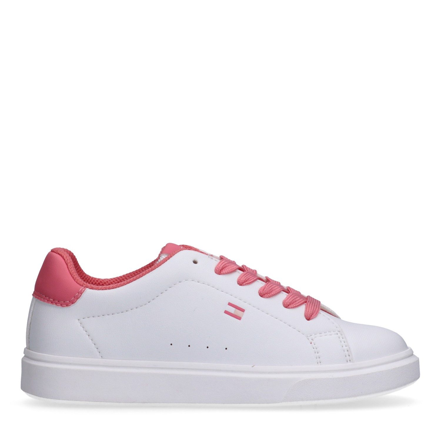 Tommy Hilfiger Sneaker Schnürschuh, Halbschuh, Capsule Sneaker mit farblicher Logoverzierung
