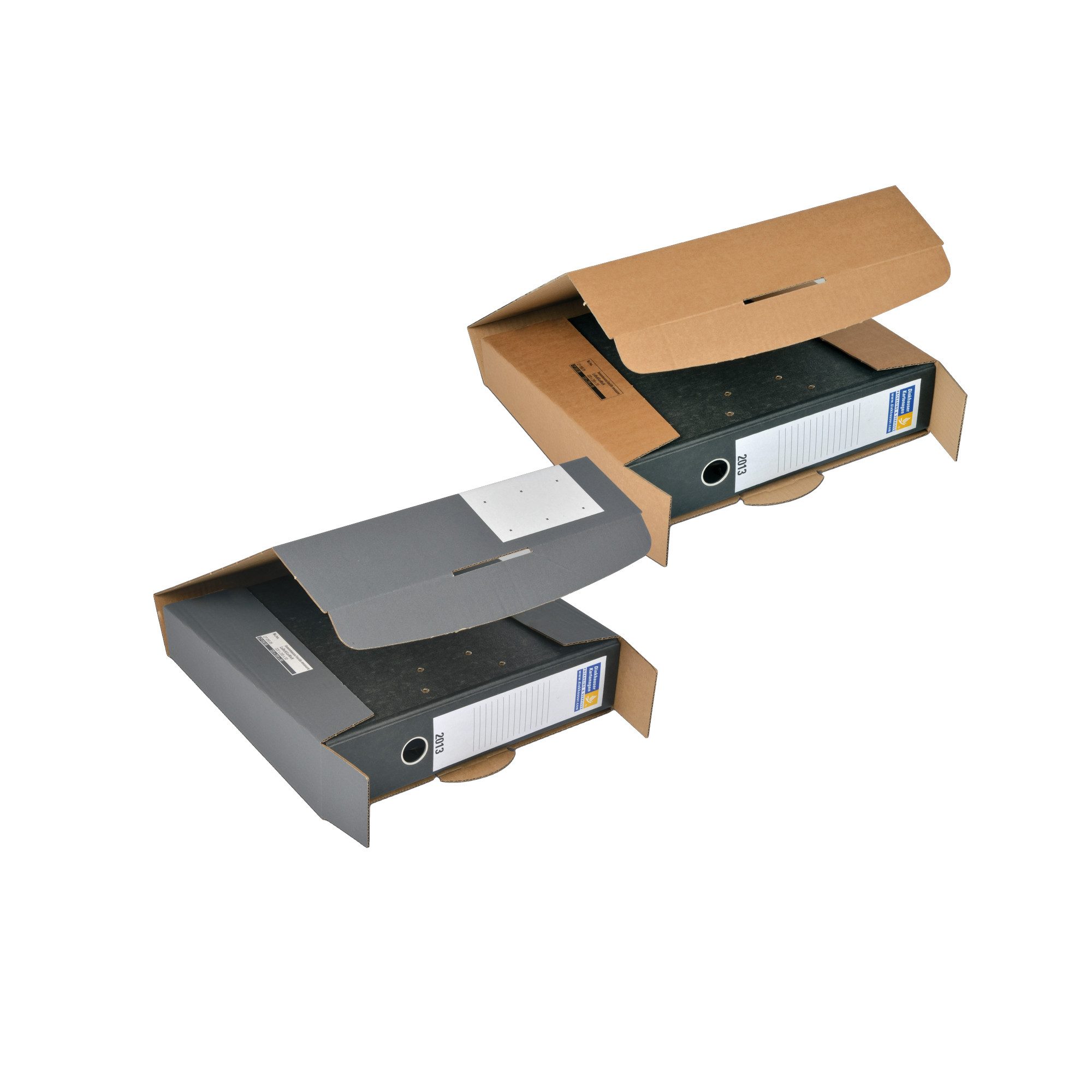 COLOMPAC Versandkarton Versandkarton CP058.85 32,2x28,8x5cm Karton grau