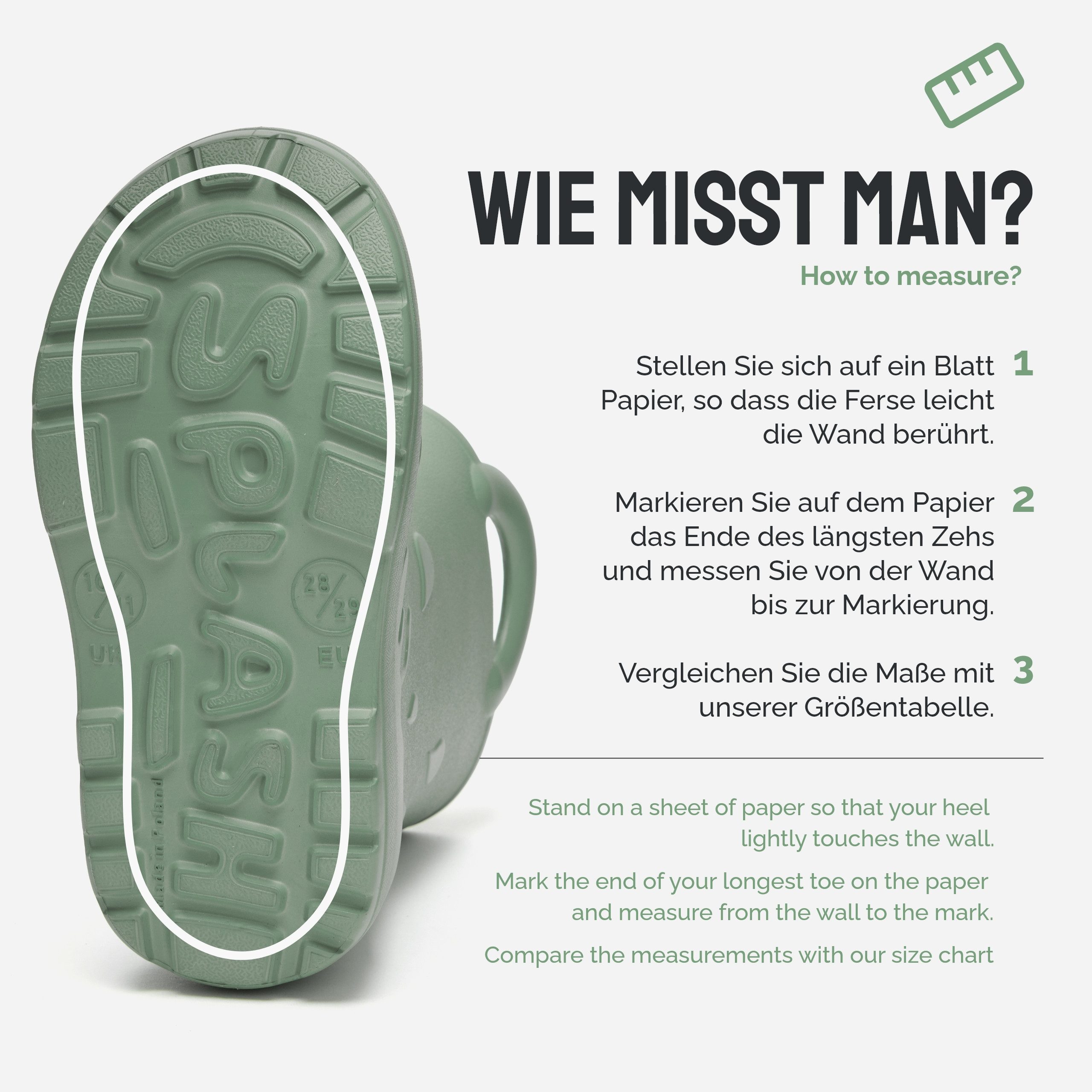 Ladeheid x Camminare Kinder aus leichtem EVA wasserdicht mit Design LA-CA-20 Gummistiefel