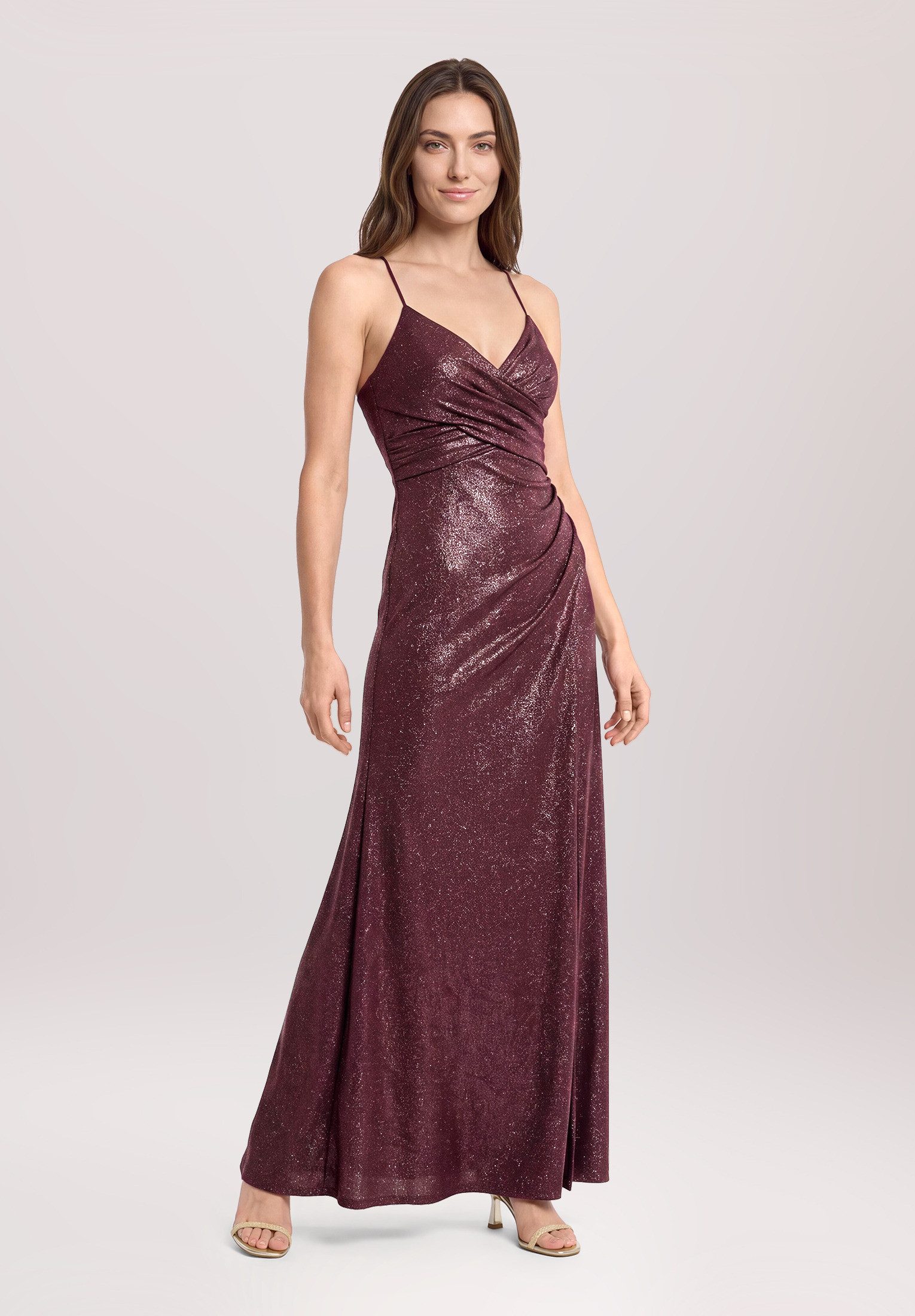 Vera Mont Abendkleid Damen im Glitzer-Look