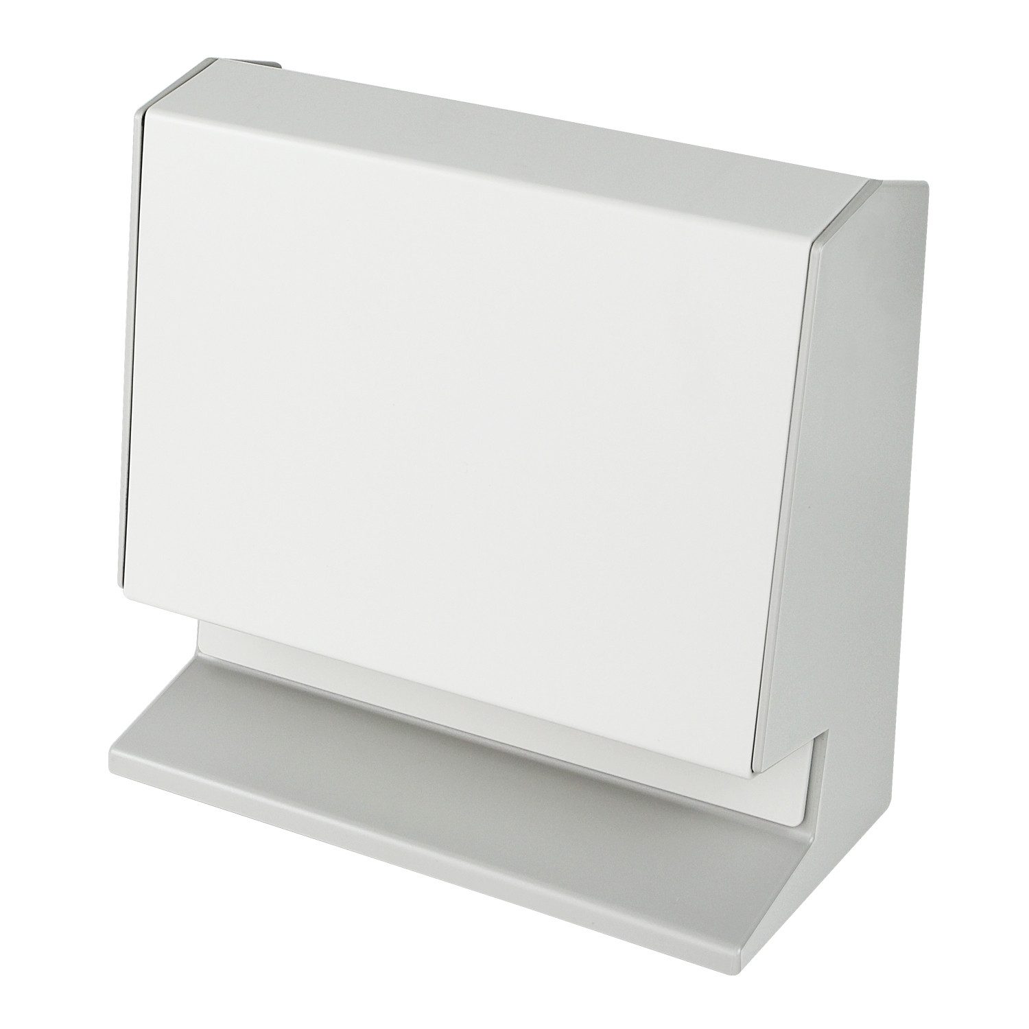 HMF Spardose 4700-07 Euro Münzsortierer Spardose, 21 x 19,5 x 10 cm, Lichtgrau