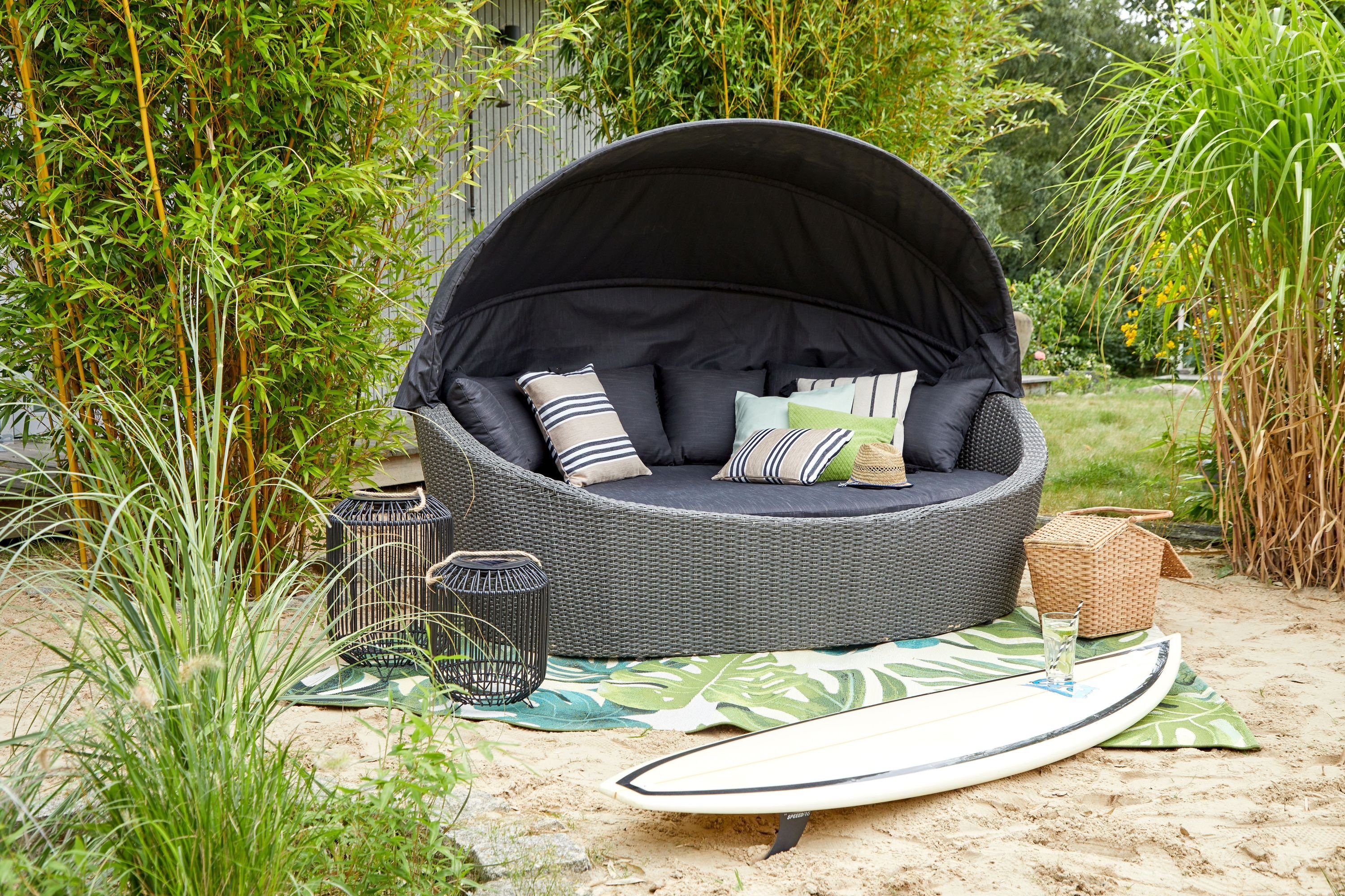 Outdoor Loungesofa Lounge, Lounge Muschel Outdoor London (BHT