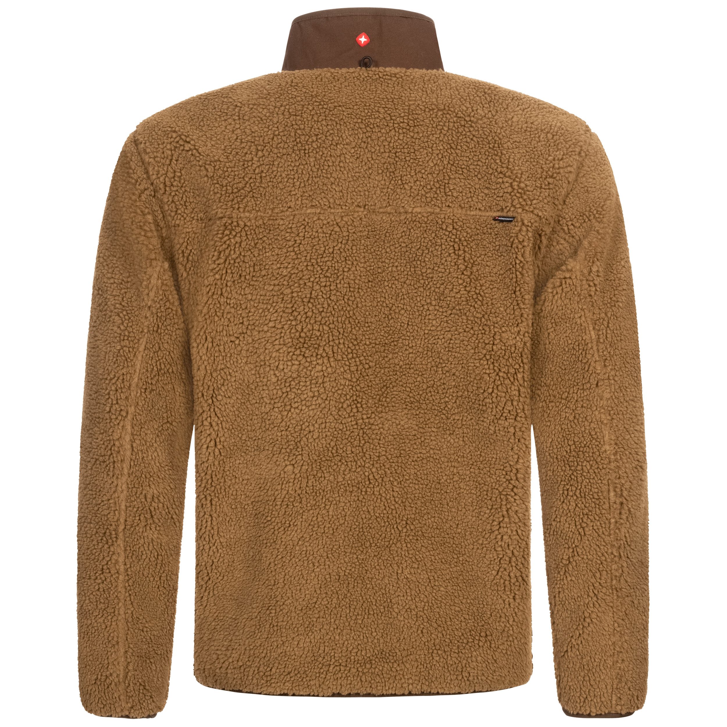 Höhenhorn Fleecejacke Birkkar Herren Fleece Jacke für Männer Teddyfleece Winterjacke Pflegeleicht, Thermo-Wärme, Robust