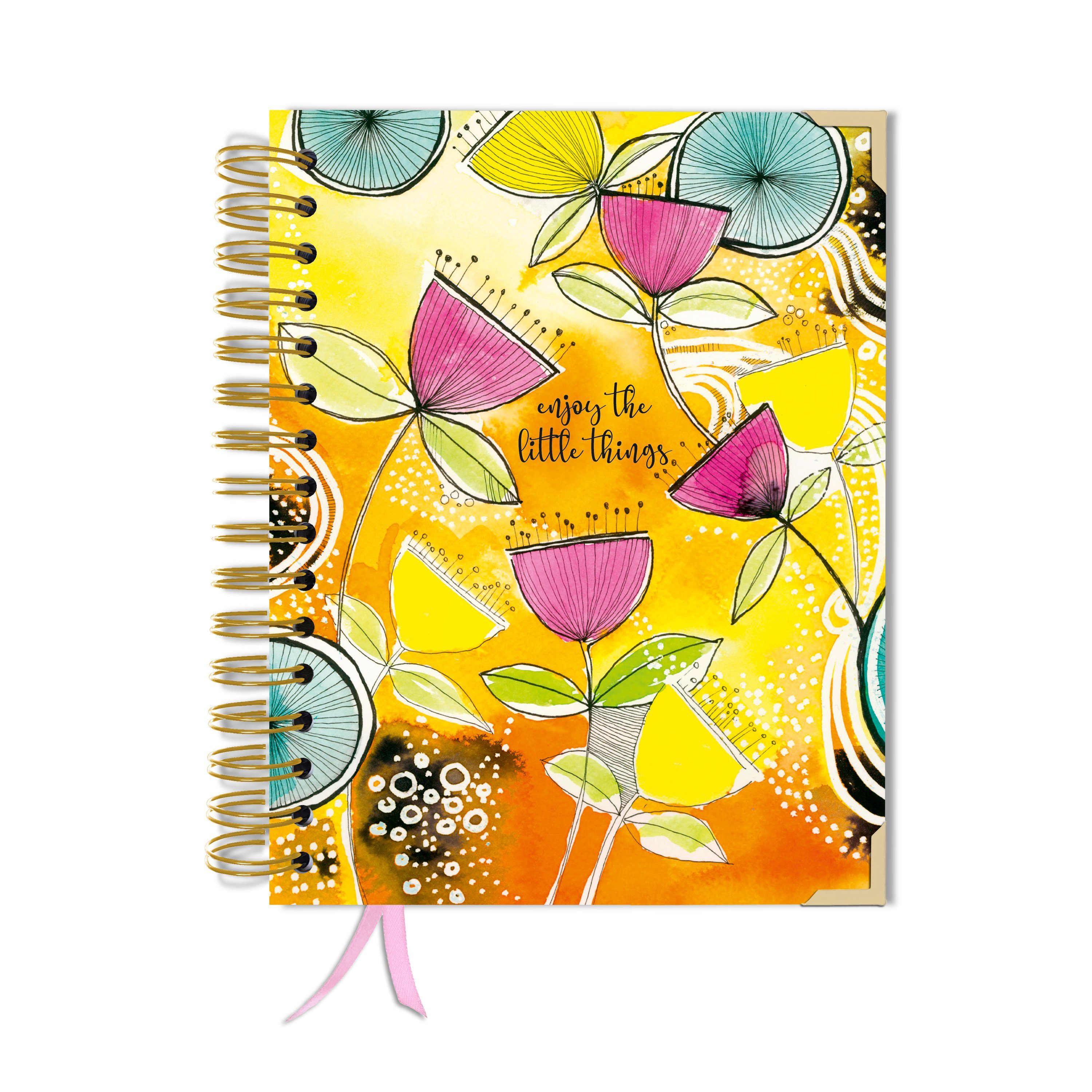 Handmade Tagebuch Notizbuch Journal Bullet TaDa TaDa Seiten Bujo, Dotted Planner Notizbuch Premium 180 Planner
