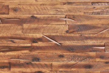 SAM® Massivholzbett Nevada, massives Akazienholz, edle Optik, naturfarben