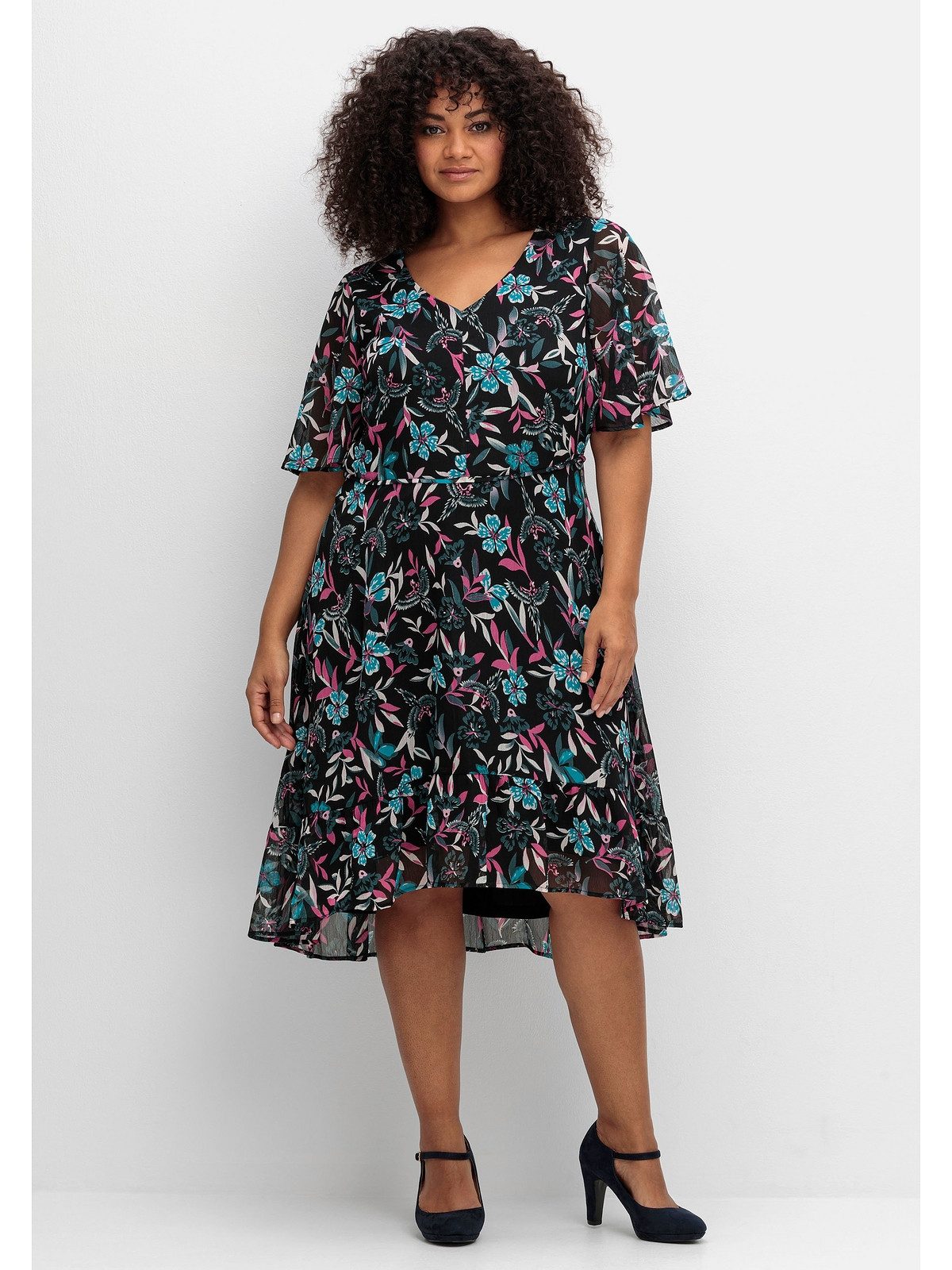sheego by Joe Browns Chiffonkleid Große günstig online kaufen