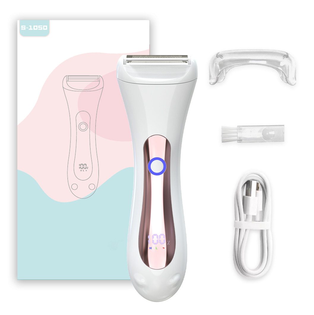 Yuede Epilierer Damenrasierer, Epilierer damen, Epilator damen, Präzise Haarentfernung ohne Kratzer oder Schmerzen, IPX7 wasserdicht, Micro-Grip-Technologie, kabellose Trocken- und Nasshaarentfernung