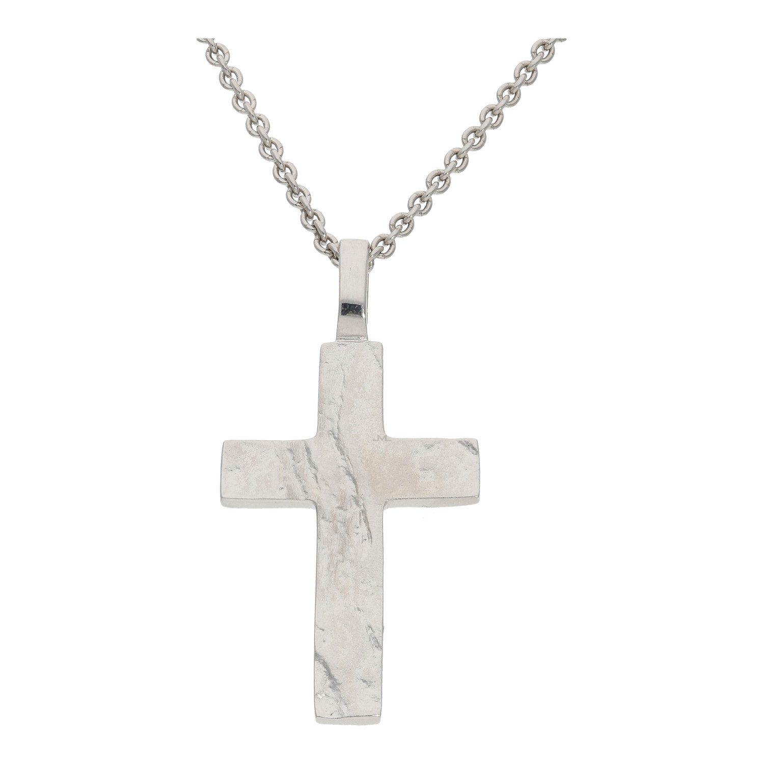 Kreuzanhänger Anhänger Kreuz Silber 925 strukturiert JL20-02-1337 JuwelmaLux