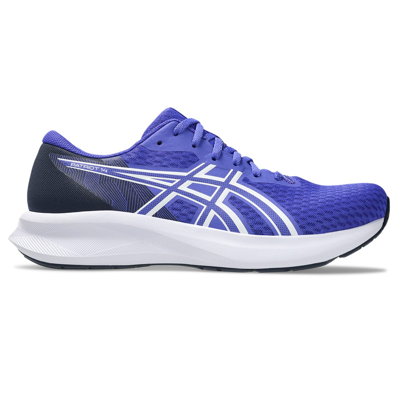 Asics PATRIOT 14 Laufschuh atmungsaktives Mesh-Obermaterial, Energiegeladene Mittelsohle