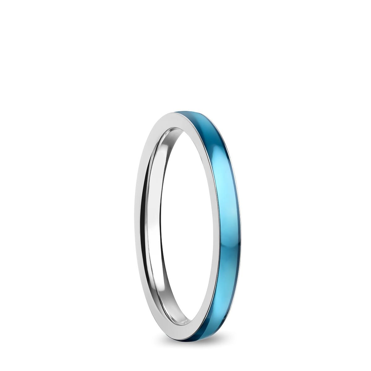 Bering Fingerring Innenring Schmal Edelstahl / günstig online kaufen