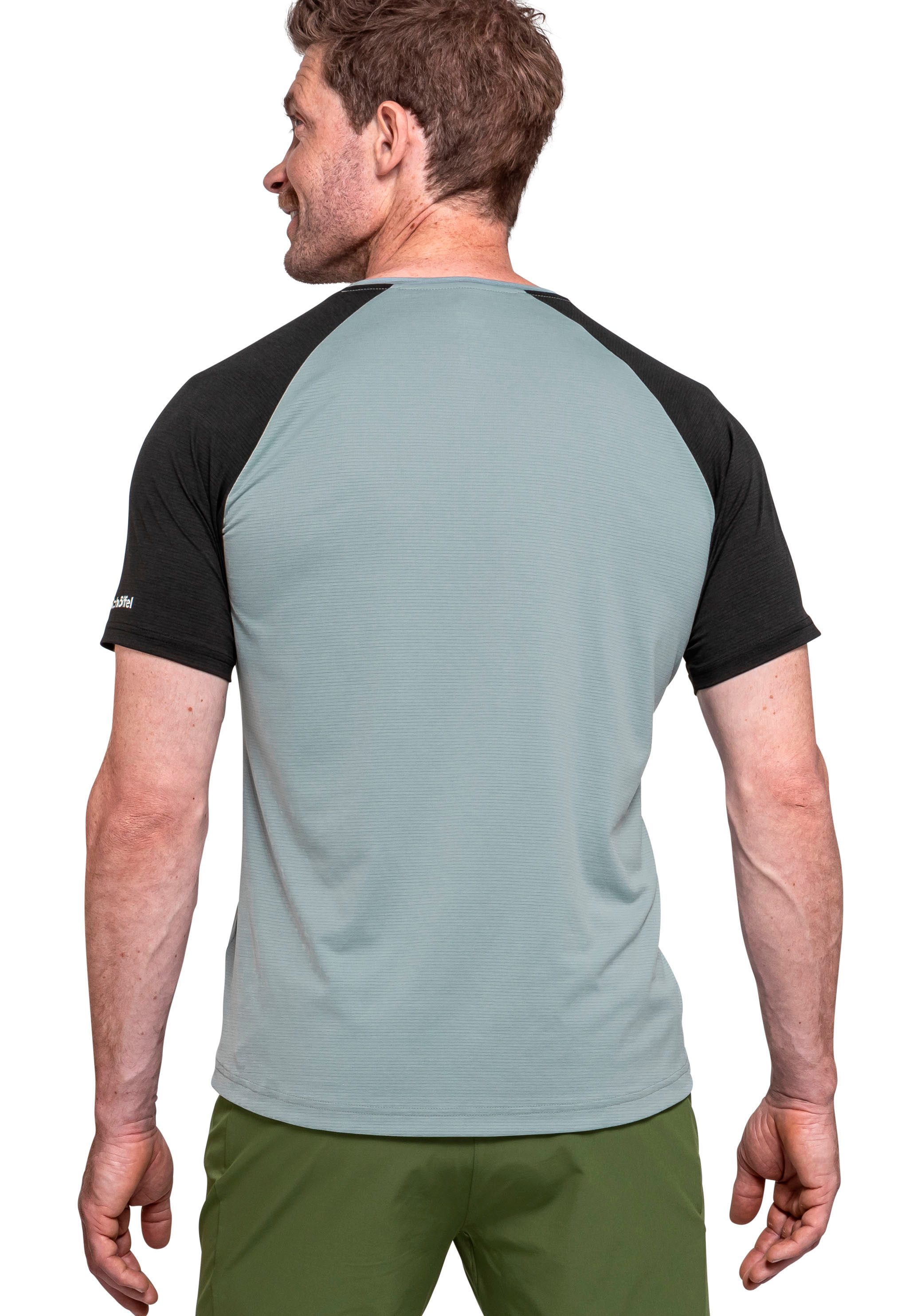 Schöffel Radtrikot TIN GREY für Radsport, Fahrradshirt-Design, aus Polyester, atmungsaktiv