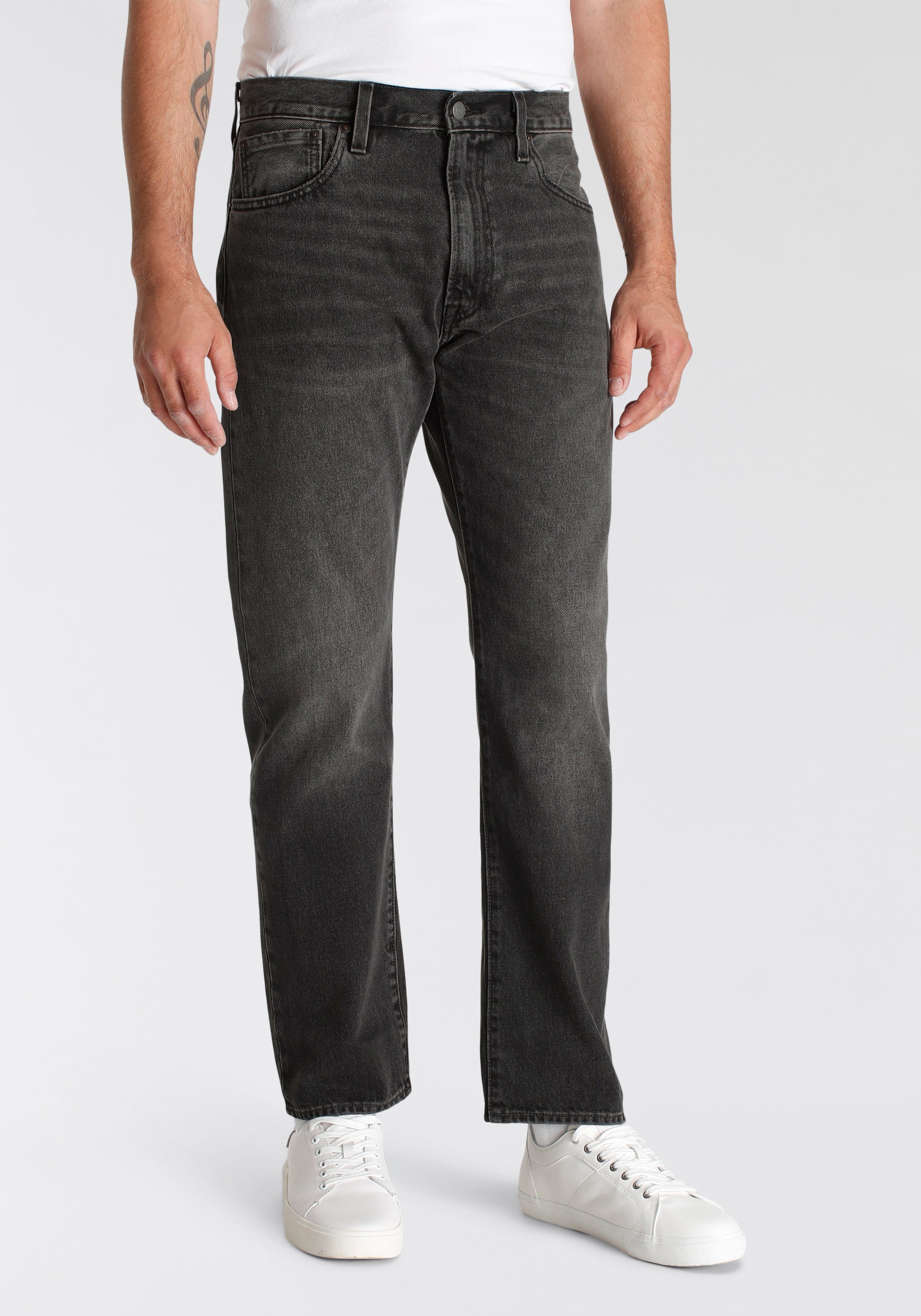 Levi's® Straight-Jeans 551Z AUTHENTIC mit Lederbadge midnight impressions