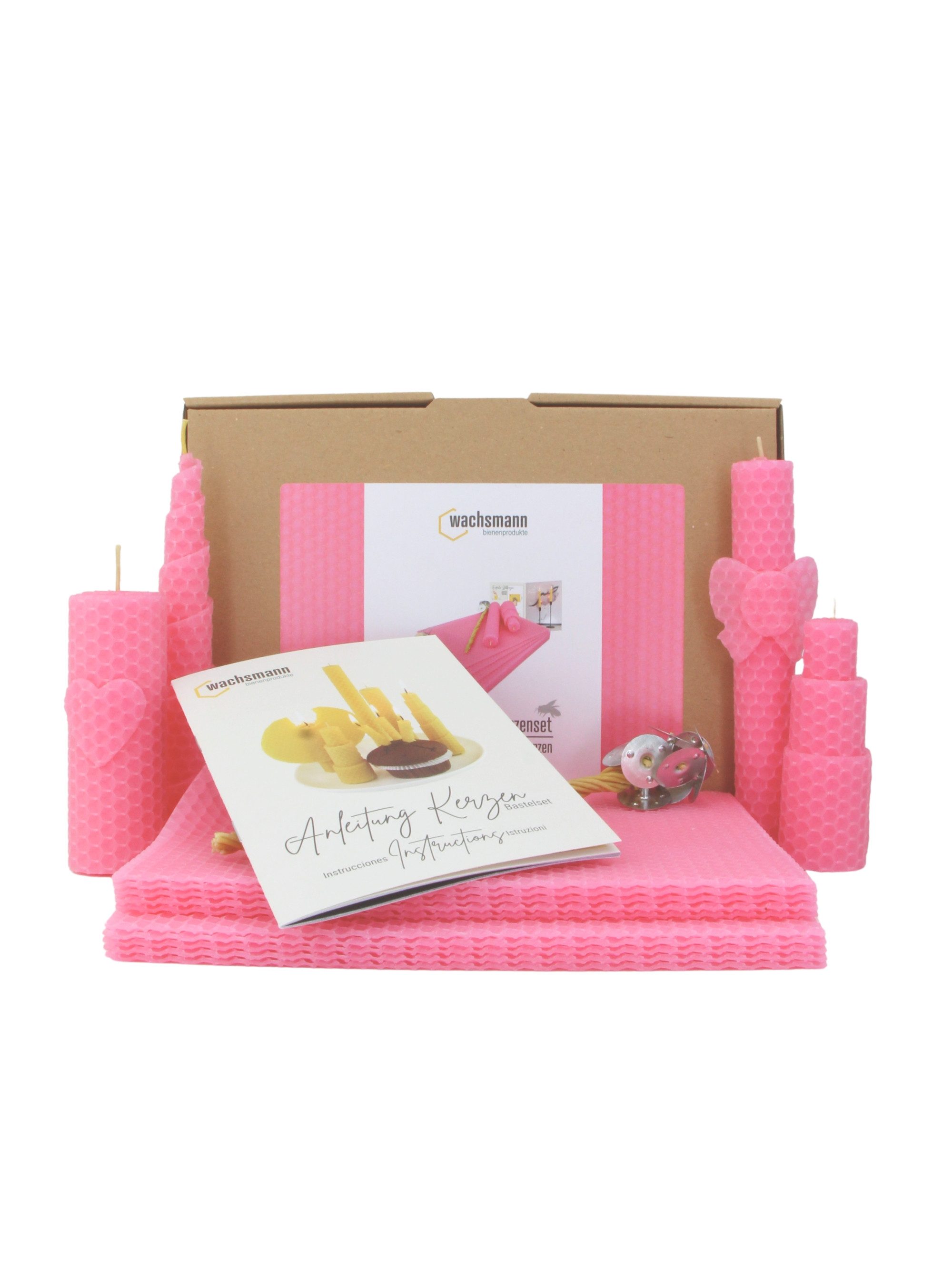 Wachsmann Bienenprodukte Bienenwachskerze Bastelset für Erwachsene, günstig online kaufen