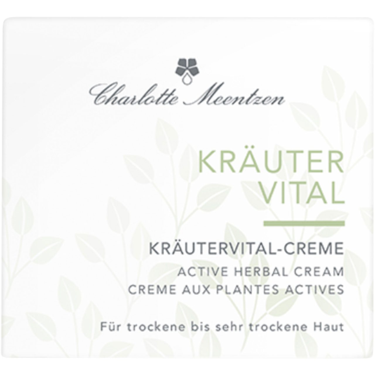 Charlotte Meentzen Nachtcreme Kräutervital-Creme, für Alle Hauttypen
