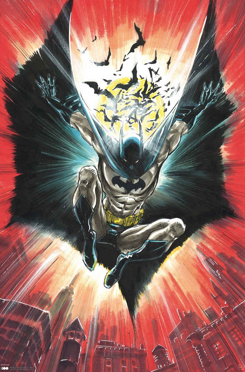 GB eye Poster DC Comics Poster Batman Batman, Warner 100th 61 x 91,5 cm