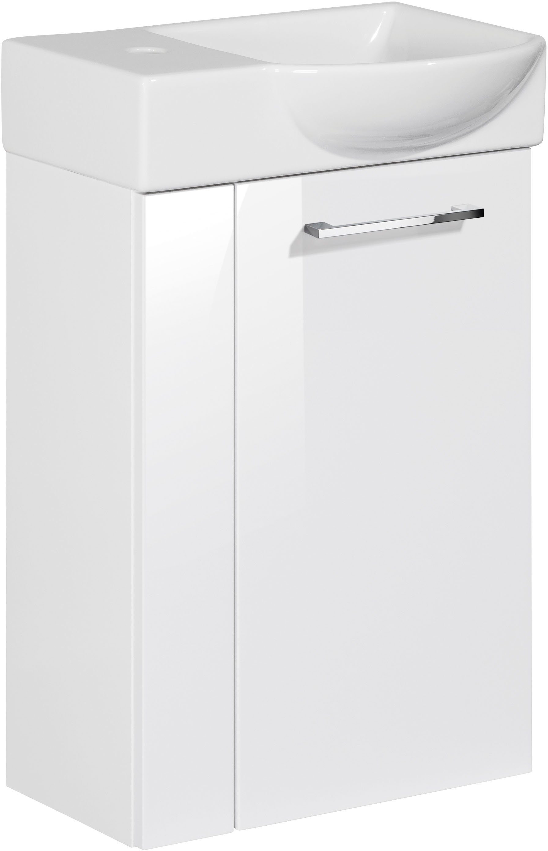 FACKELMANN Waschtisch SBC (Set), bestehend aus Becken und Unterbau, Breite ca. 45 cm