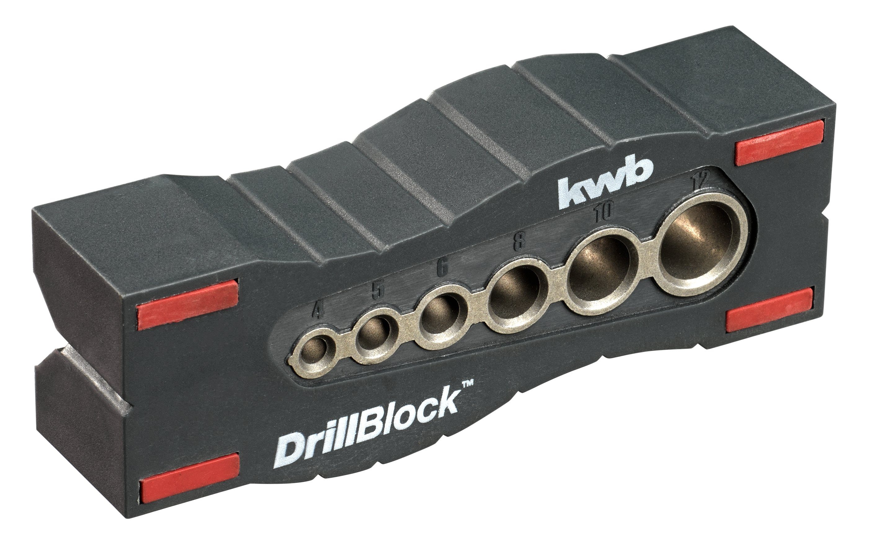 kwb Bohrerleiste kwb Bohrhilfe / Bohrlehre Ø 44899 mm DrillBlock für rechtwinklige / ge, Bohrhilfe / Bohrlehre Ø 44899 mm DrillBlock für rechtwinklige / gerade