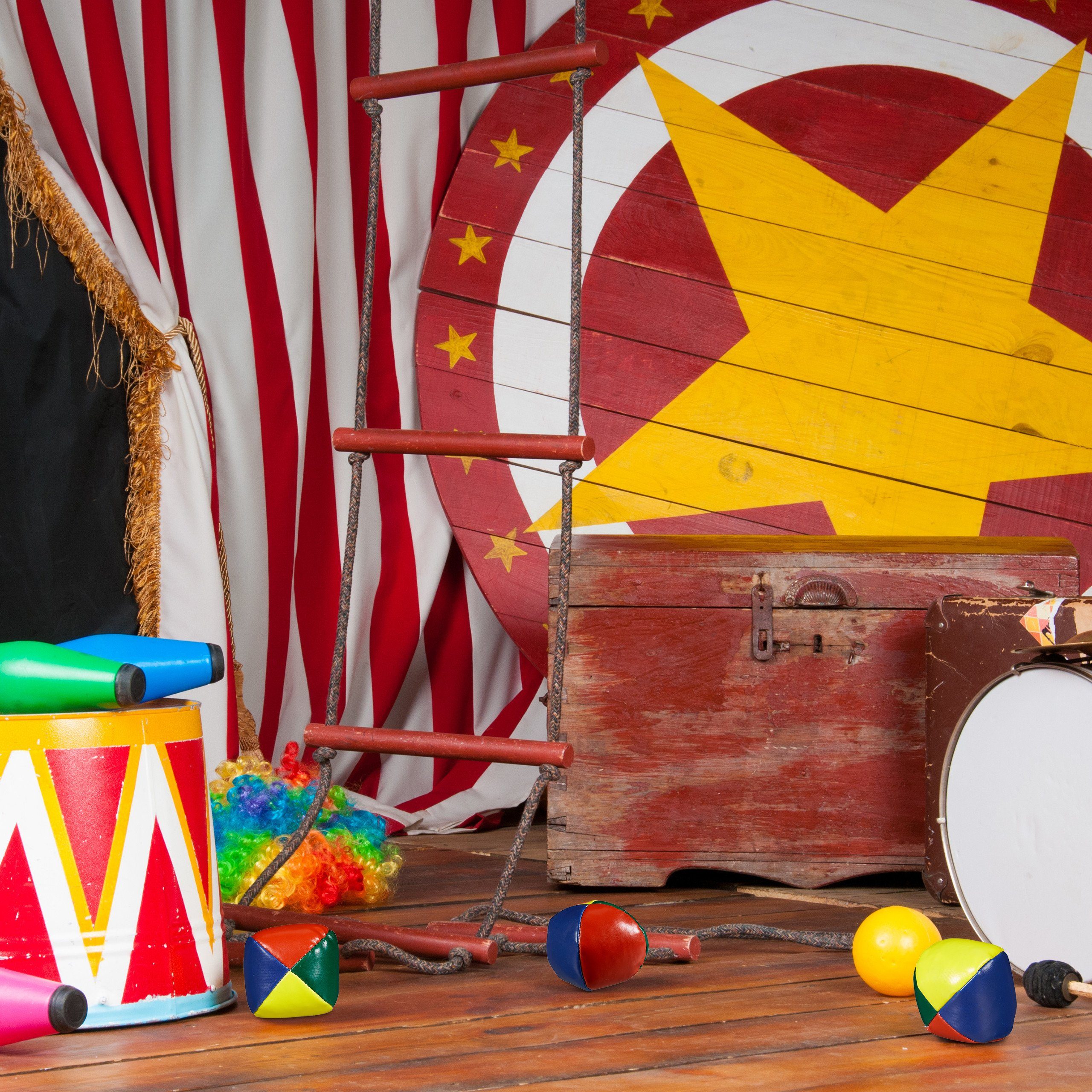 relaxdays Spielball Jonglierbälle 5er Set