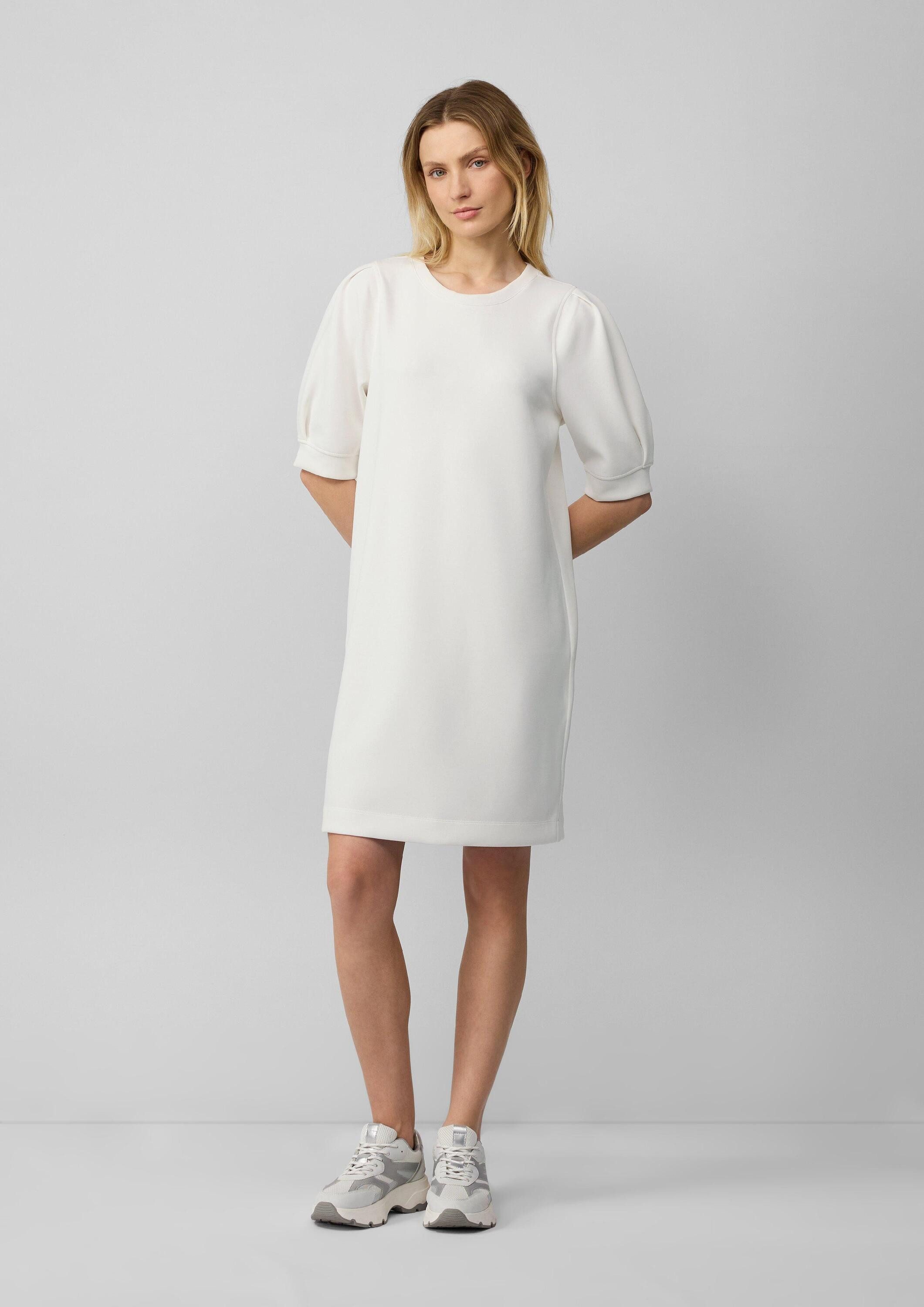 s.Oliver Minikleid Kleid Kurzes Scuba-Kleid mit Puffärmeln günstig online kaufen