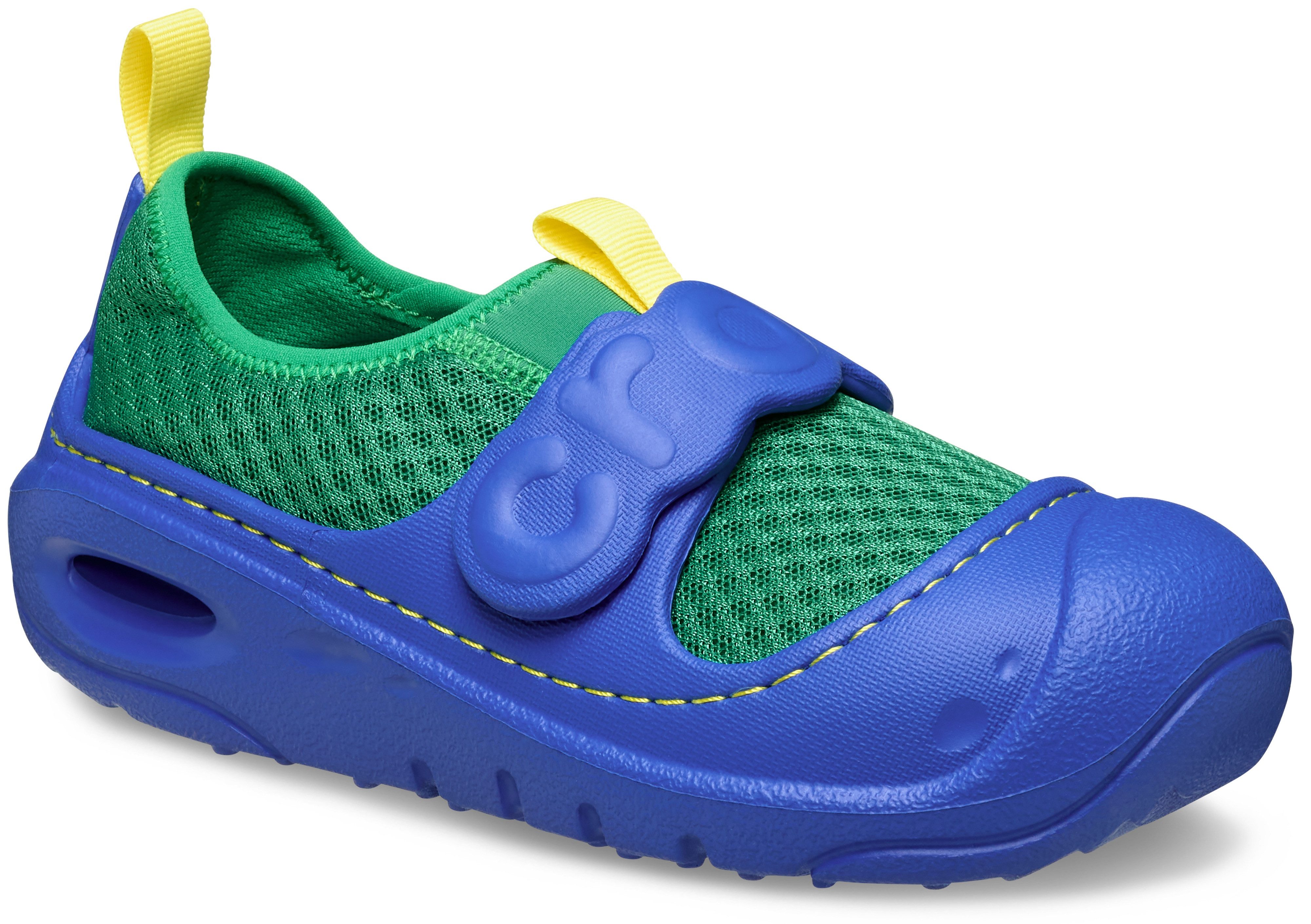Crocs Swiftwater Splash Badeschuh, Wassersandale, Clog für den Strand mit Anziehlasche