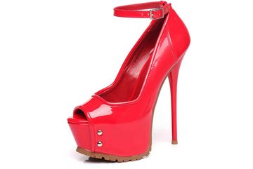 Giaro Madison Red Shiny High-Heel-Pumps
