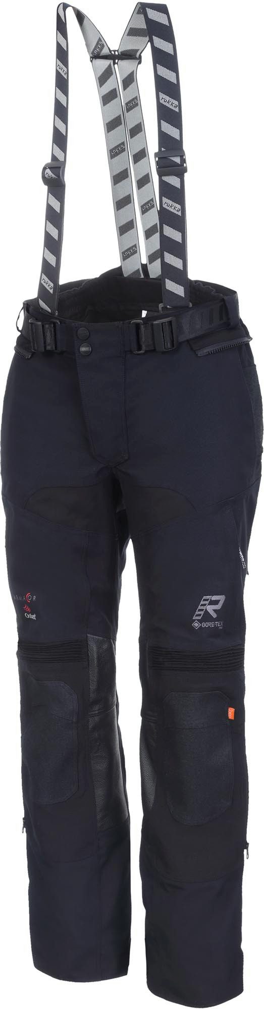 Rukka Motorradhose Shield-RD GTX Motorrad Textilhose 3-Lagen-Laminat,Verbindungsreißverschluss,Hüftprotektoren enthalt