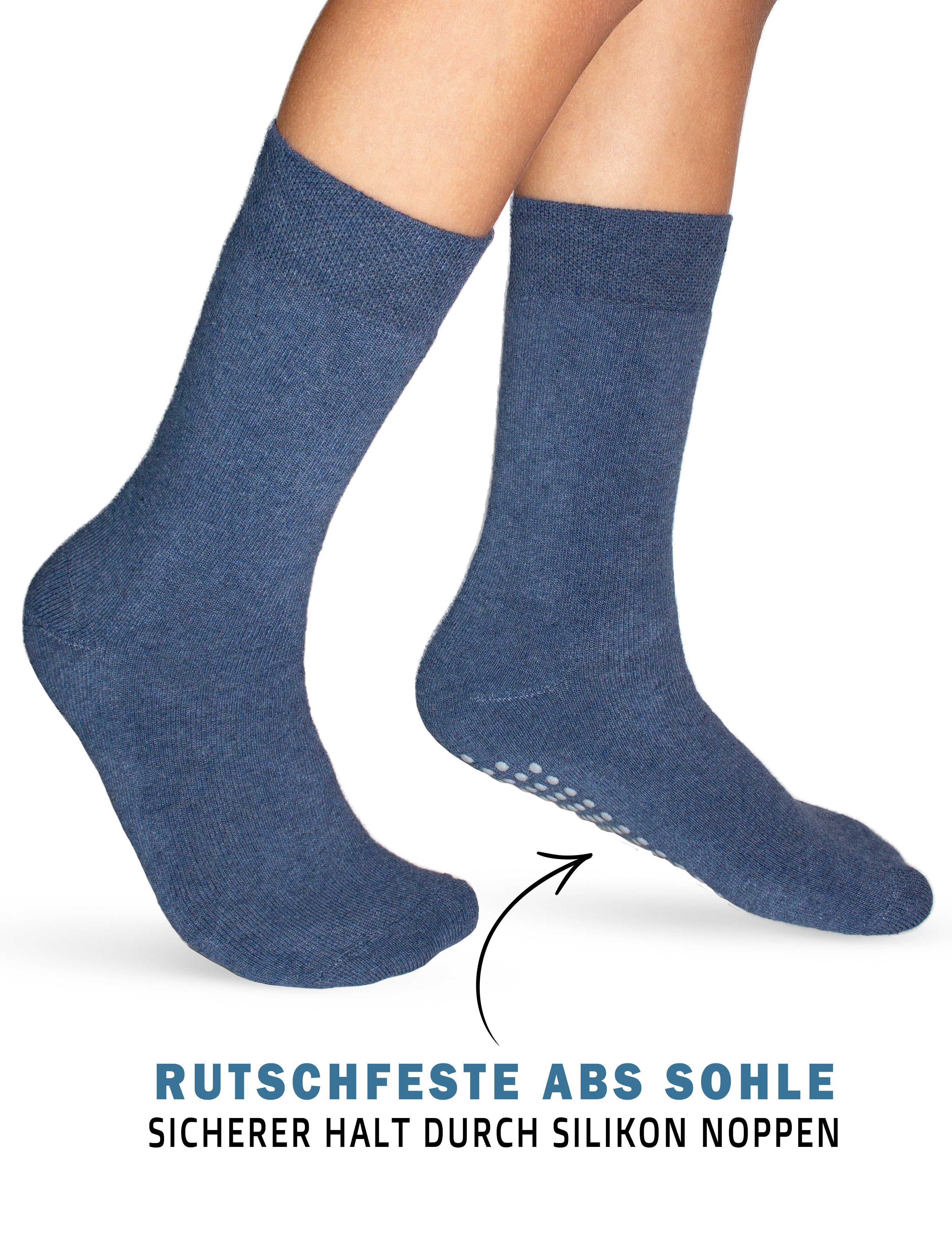 OCERA ABS-Socken OCERA Kinder Stoppersocken mit ABS - für Mädchen und Jungen (3-Paar)