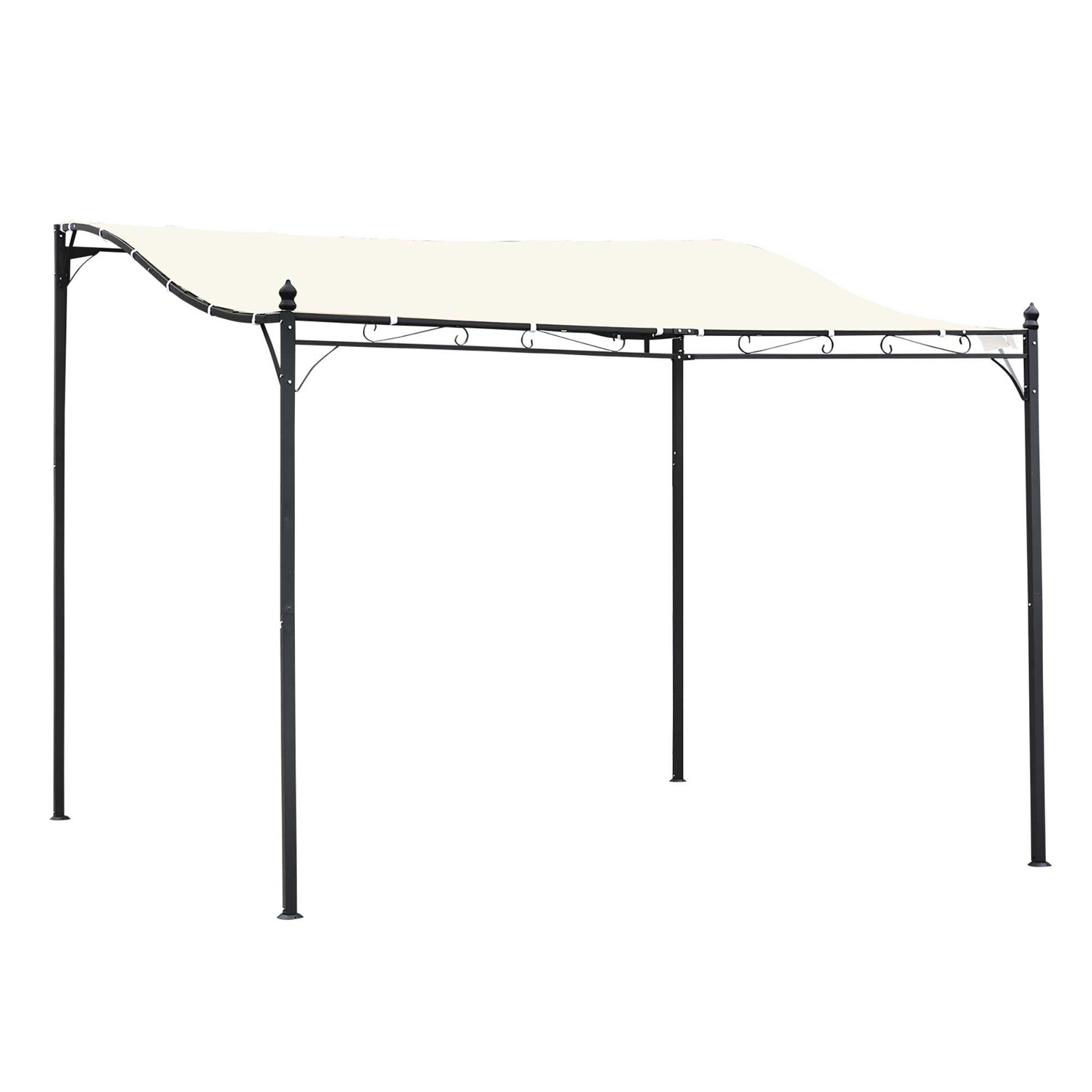 Outsunny Pavillon Festzelt, Gartenzelt, Gartenpavillon, Überdachung, günstig online kaufen