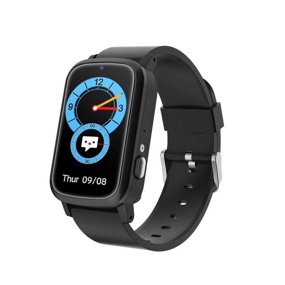 NikuTRAX Krankenpflegeuhr GPS-Smartwatch für Senioren NC92E mit SOS