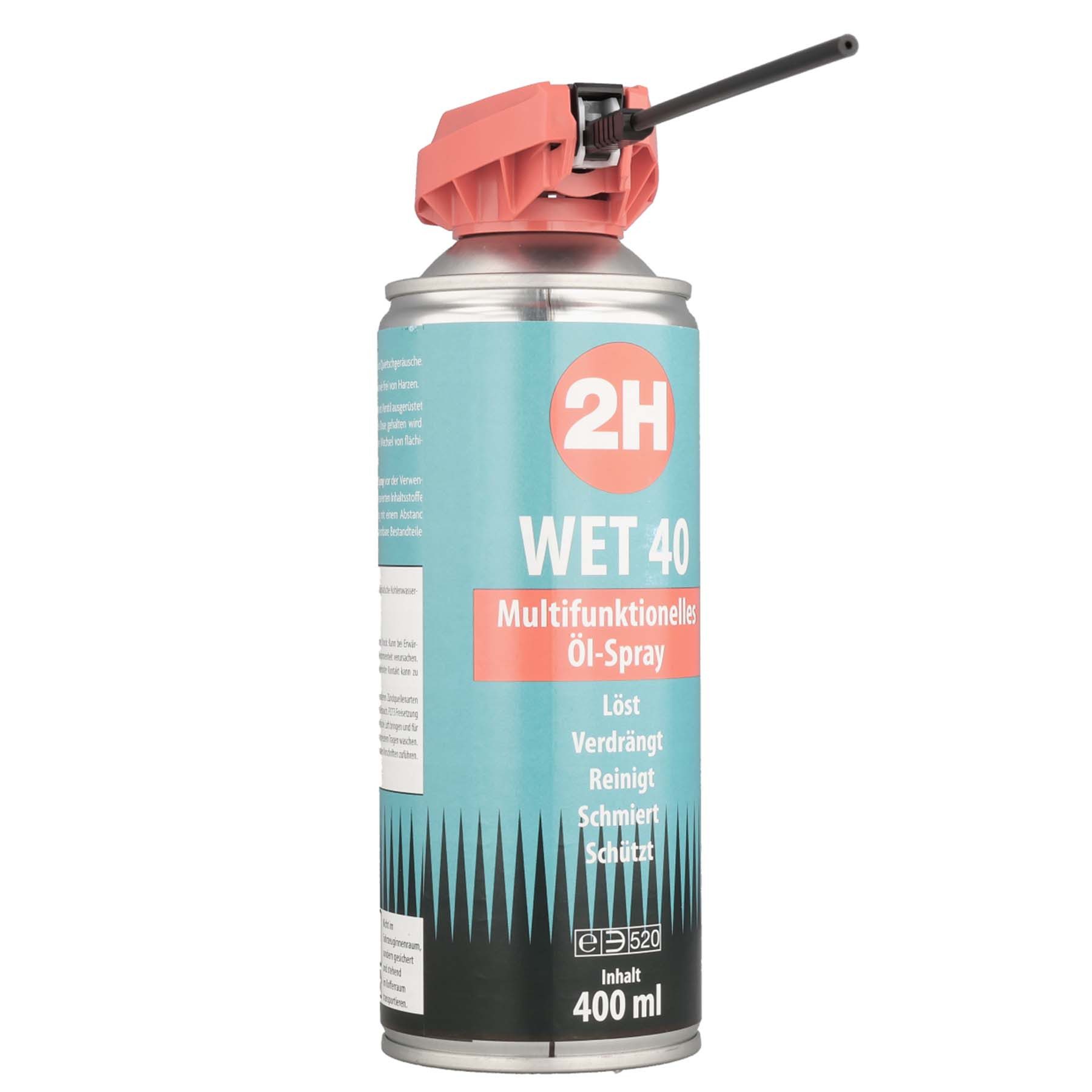 INTRA-TEC Universalöl Multi Spray 400 ml – 8-fach Wirkung: Rostlöser, Schmiermittel, 400 ml, Korrosionsschutz – Silikonfrei, nicht klebend, universell einsetzbar