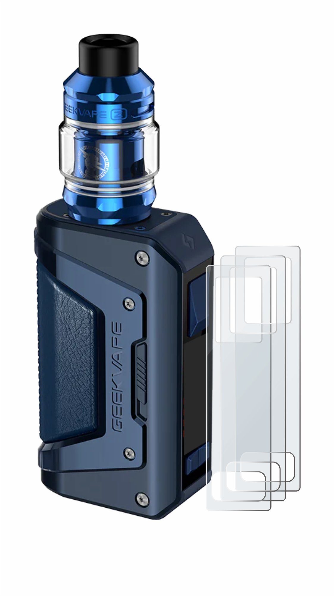 BROTECT Displayschutzglas Folie für GeekVape Aegis Legend 2 L200, 3 Stück, Schutzfolie Glas Panzer Display Schutz matt