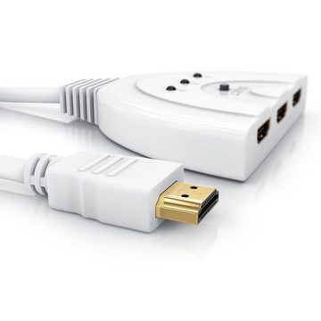 Primewire Audio / Video Matrix-Switch, 3-Port Full HDMI Switch, automatische Umschaltung / 3D / HDCP / CEC