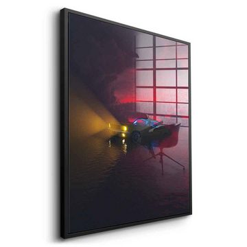 DOTCOMCANVAS® Acrylglasbild Drowning Desires - Acrylglas, Acrylglasbild Drowning Desires KI AI generiert digitale Kunst Wandbild