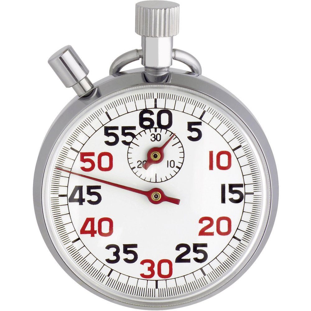 TFA Dostmann Stoppuhr TFA Dostmann 38.1022 Stoppuhr analog Metall