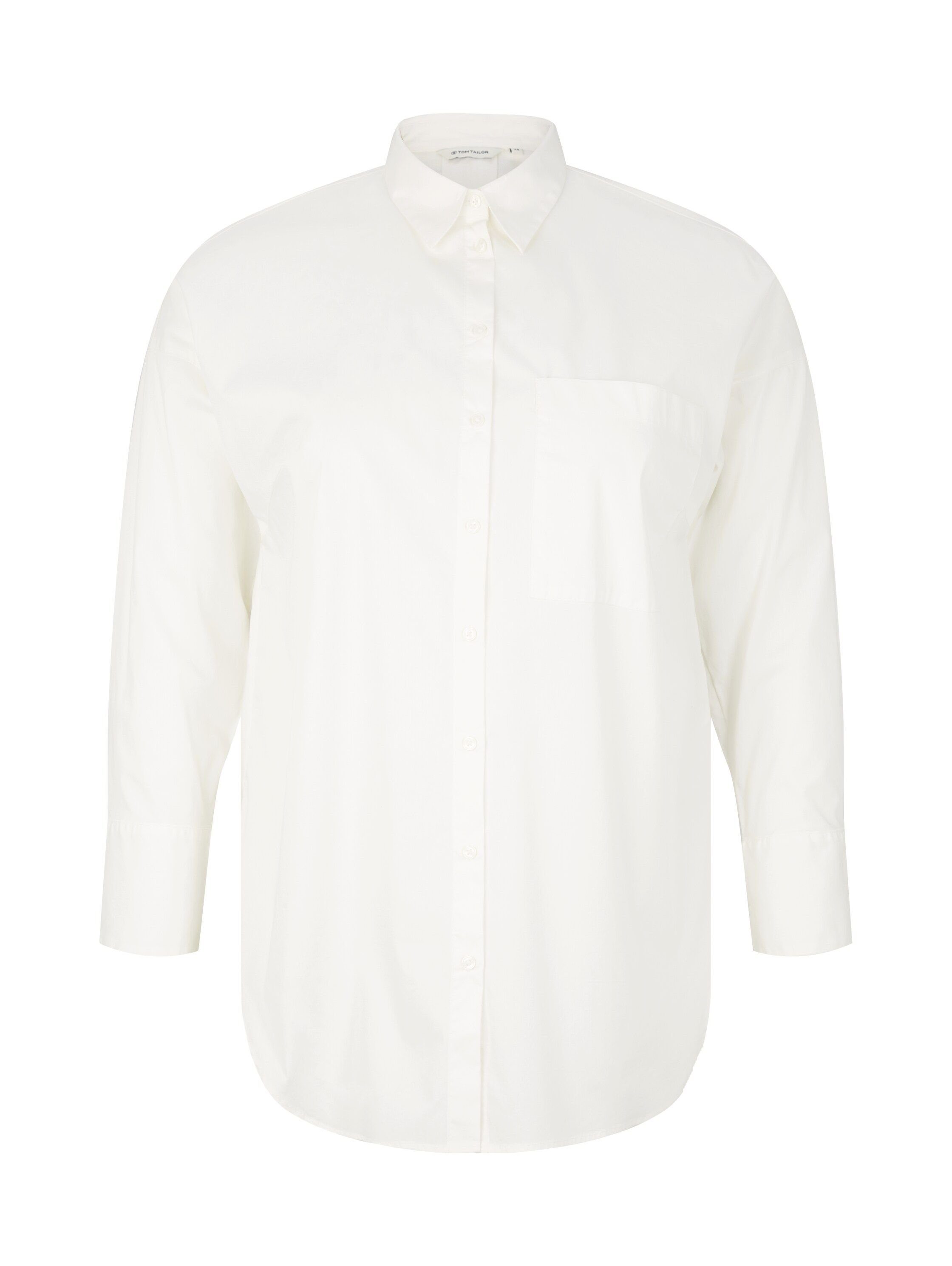 TOM TAILOR PLUS Langarmbluse