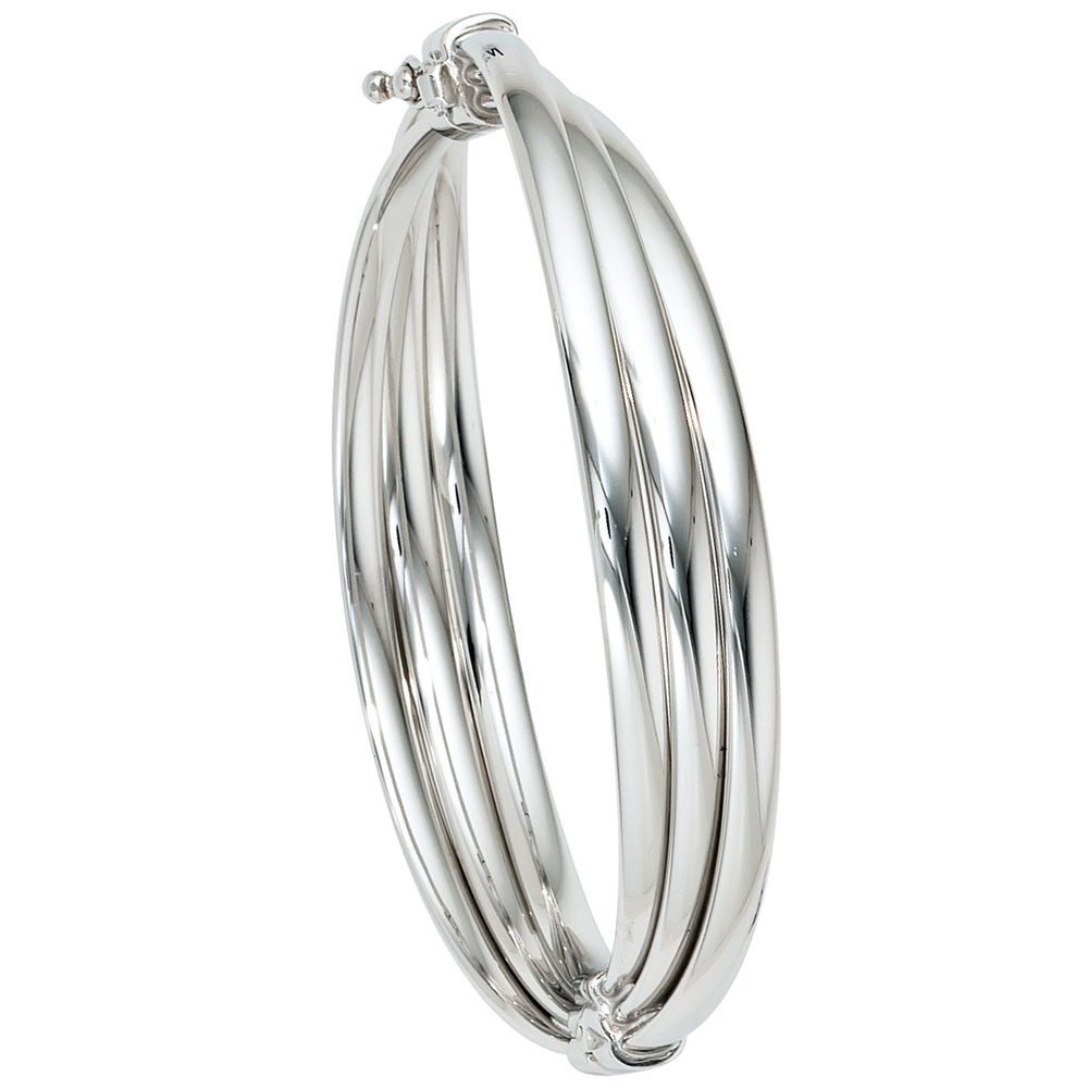 Schmuck Krone Armreif Armreif aus 925 Silber oval, Silber 925