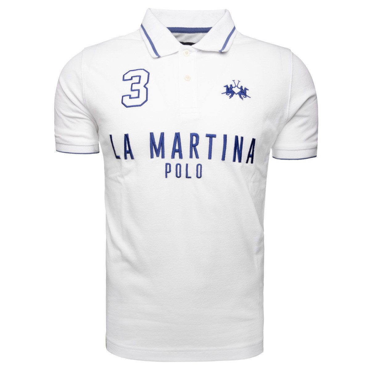 La Martina Poloshirt MAP320 Herren T-Shirt, Shirt, Poloshirt, Polohemd, Spo günstig online kaufen