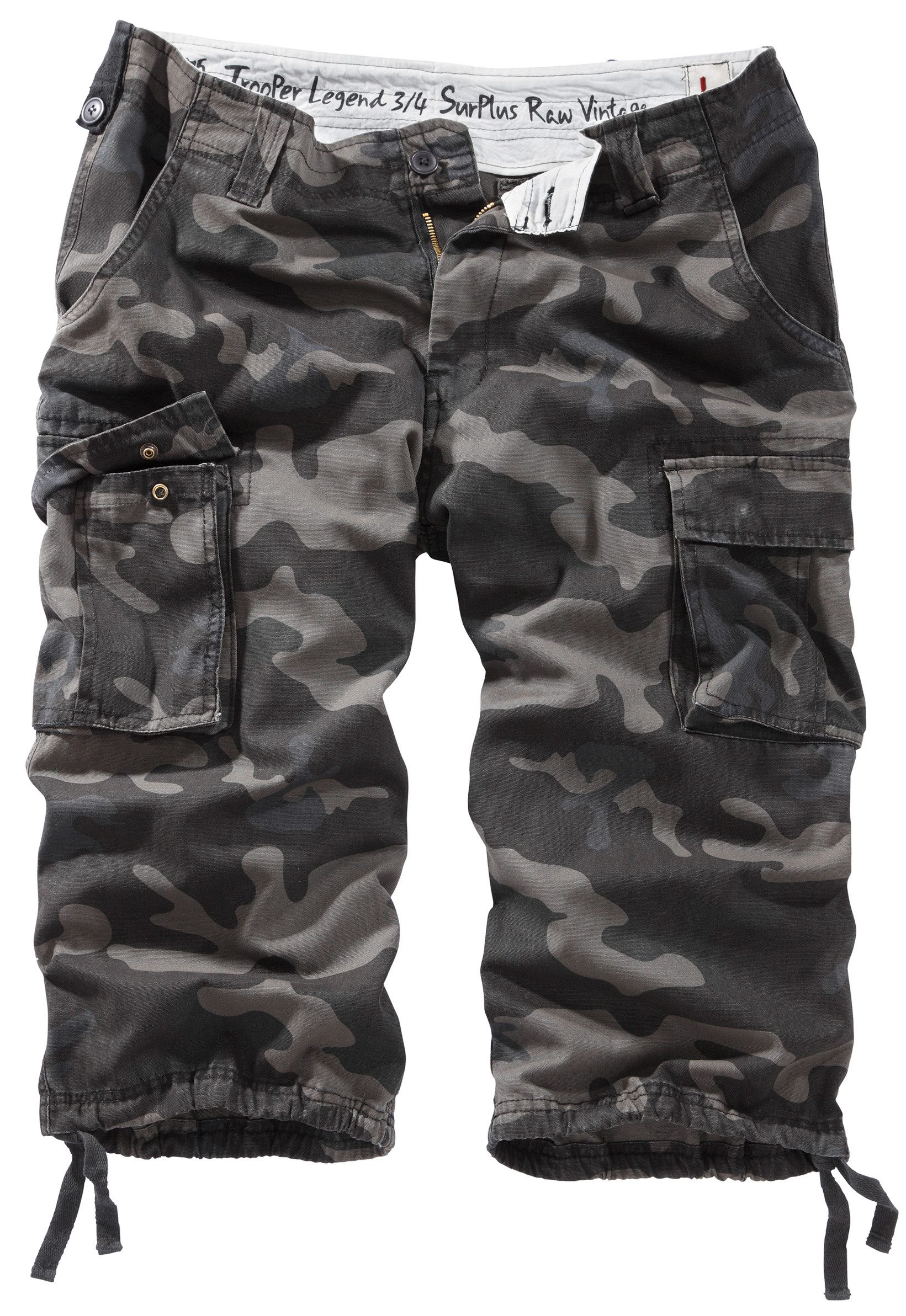 Trooper Cargoshorts Trooper League 3/4 Sommer Baumwolle Sommer Shorts Kurze günstig online kaufen