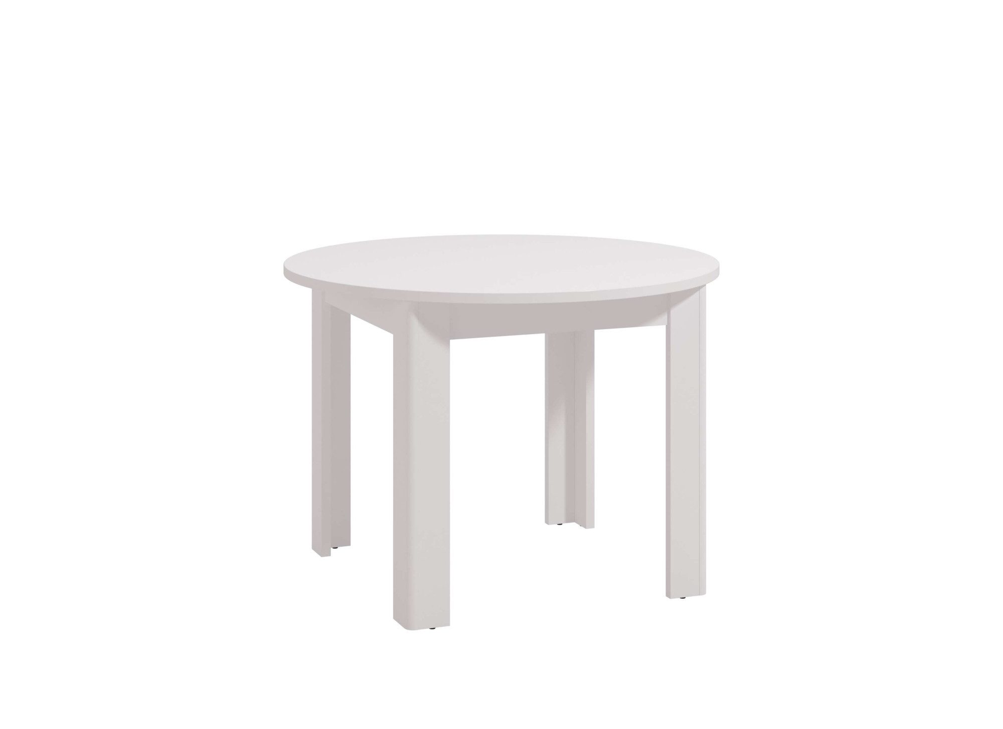Home affaire Esstisch Ancona runder Tisch, 106 cm, MFD Tischplatte, in verschiedenen modern Farben, Ideal für eine moderne Küche