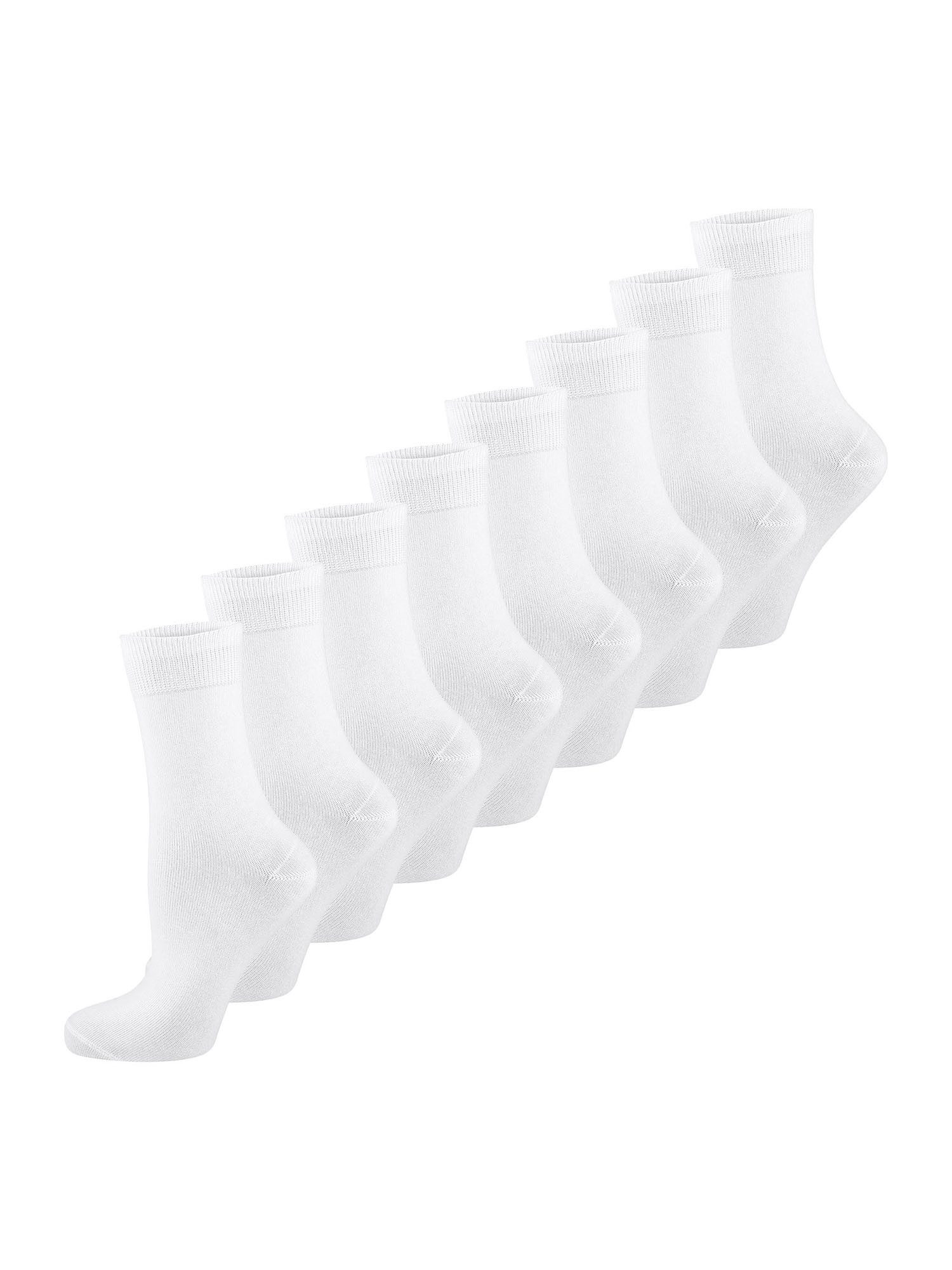 Nur Die Basicsocken Classic Komfortbund (8-Paar) Socken, Baumwollsocken, Alltagsocken