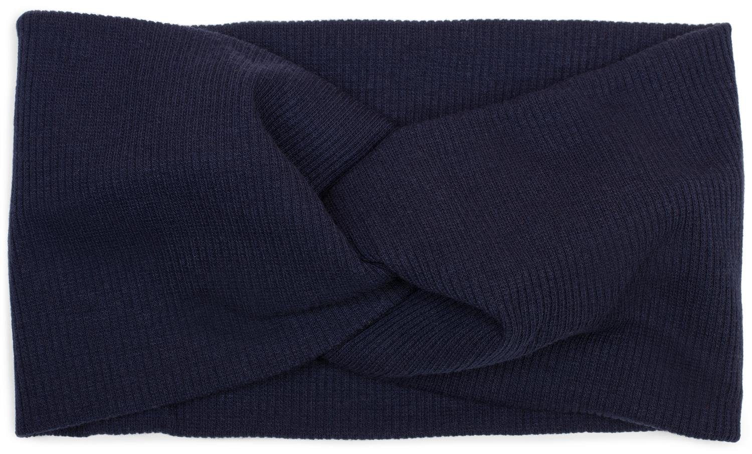 styleBREAKER Haarband, 1-tlg., Feinripp Haarband gedreht