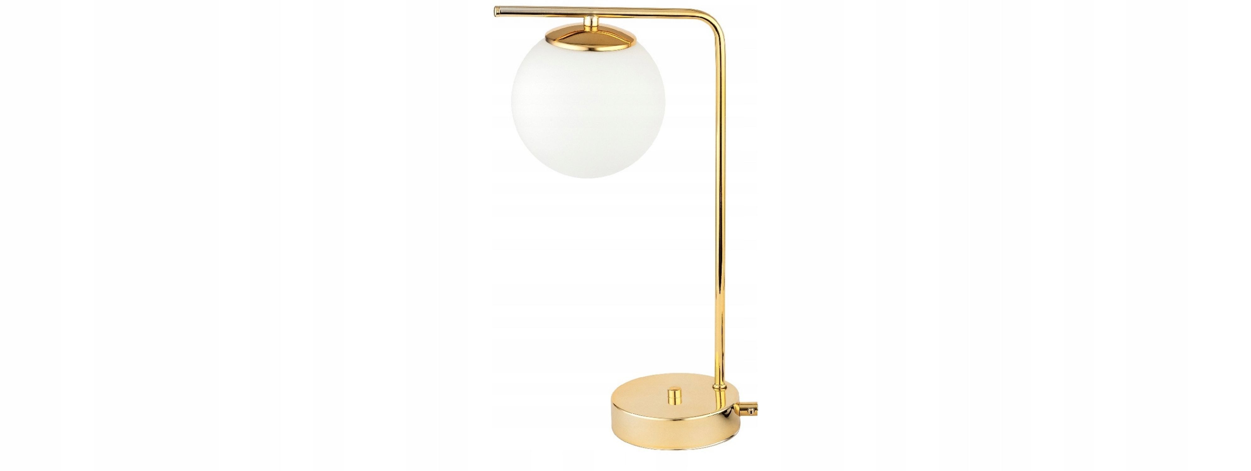 Licht-Erlebnisse Schreibtischlampe LIOR, ohne Leuchtmittel, E27 38 cm Kugelschirm Modern Tischleuchte