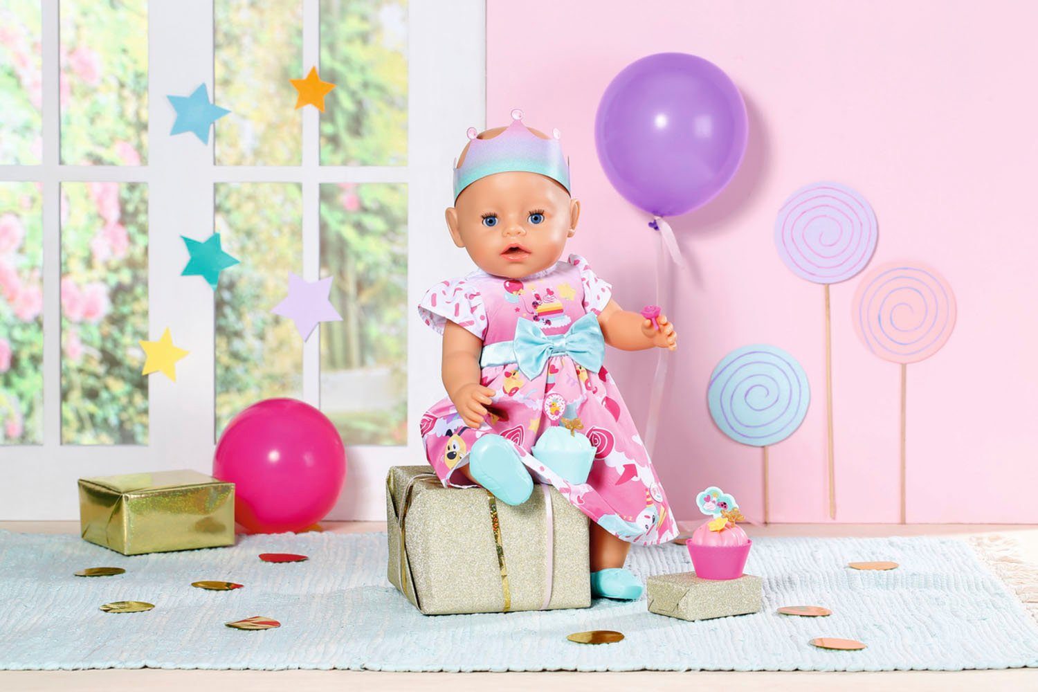 Zapf Creation® Baby Geburtstag, 43 Born Puppenkleidung Deluxe cm