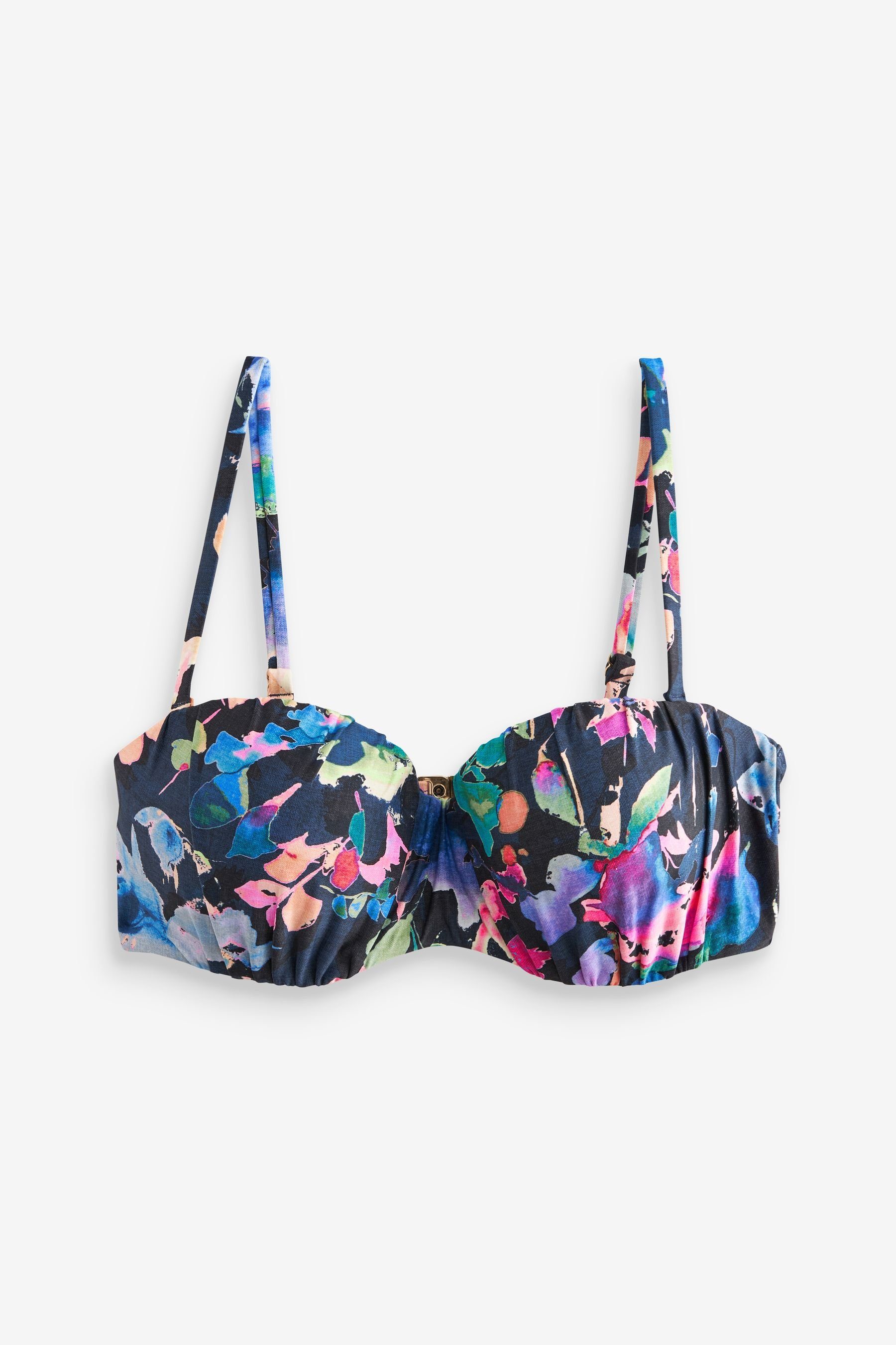 Next Bandeau-Bikini-Top Formendes, gerafftes Bikinioberteil mit günstig online kaufen